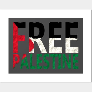 FREE PALESTINE Posters and Art